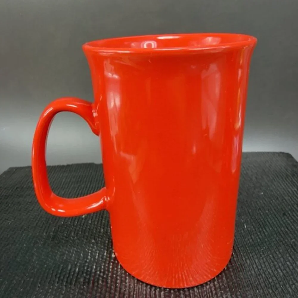 Starbucks Coffee Red‎ Green Logo Coffee Mug Cup 11fl oz Stoneware Mug Siren Logo